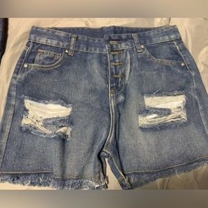 Jean shorts